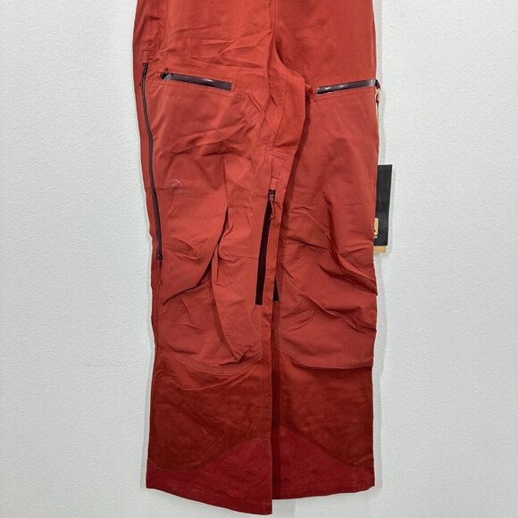 Flylow Women's Moxie Bib Pant Skiing Snowboarding Outdoors Size M Redwood NWT - Picture 10 of 10